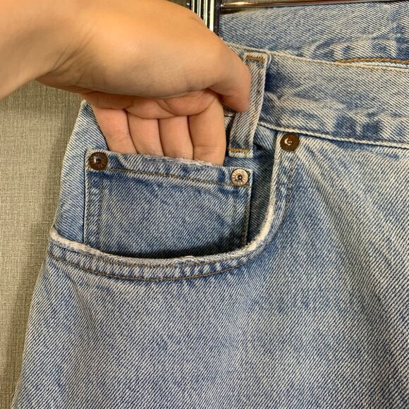 Agolde Revolve High Rise Tapered Baggy Jeans - Picture 7 of 14